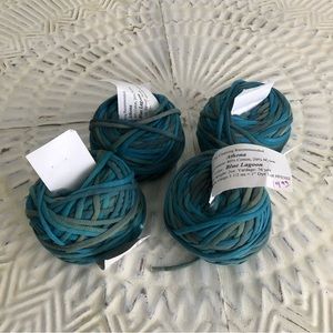PRISM Custom Dyed Yarns Athena Yarn Blue Lagoon Set of 4